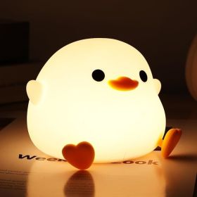 Cute Duck Light, Rechargeable Dimmable Nightlight for Bedrooms