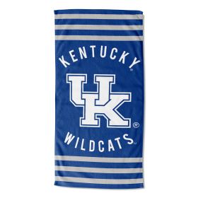 Kentucky OFFICIAL NCAA "Stripes" Beach Towel; 30" x 60"