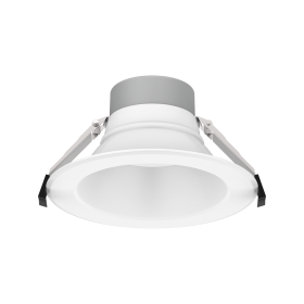 WHITE SKY | LED Commercial-Grade Retrofit Downlight | Adjustable Watt 8W/12W/16W | 1600 Lumens | Adjustable CCT 3000K/4000K/5000K | 100V-277Vac | 6" |