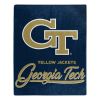 Georgia Tech OFFICIAL NCAA "Signature" Raschel Throw Blanket