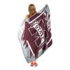 MISSISSIPPI ST OFFICIAL NCAA "Halftone" Micro Raschel Throw Blanket; 46" x 60"