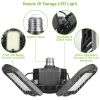 LED Garage Light; iMounTEK E26/E27 80W 7000LM 6500K Garage Ceiling Light Deformable Workshop Lamp LED Ceiling Light Bulbs