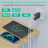 65W Type C Fast Wall Charger PD QC3.0 Adapter Fit for IOS Phone 14 13 12 11 Samsung S22 S21 Switch MacBook iPad