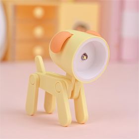 Mini Cute Animal Pet Dogs Deer Designer Led Night Light Table Lamp Kids Toys Gift For Birthday/Easter/Boy/Girlfriends (Items: Dog, Color: Yellow)