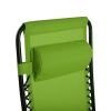 Outdoor Chaise Lounge Chair with Cup Holder